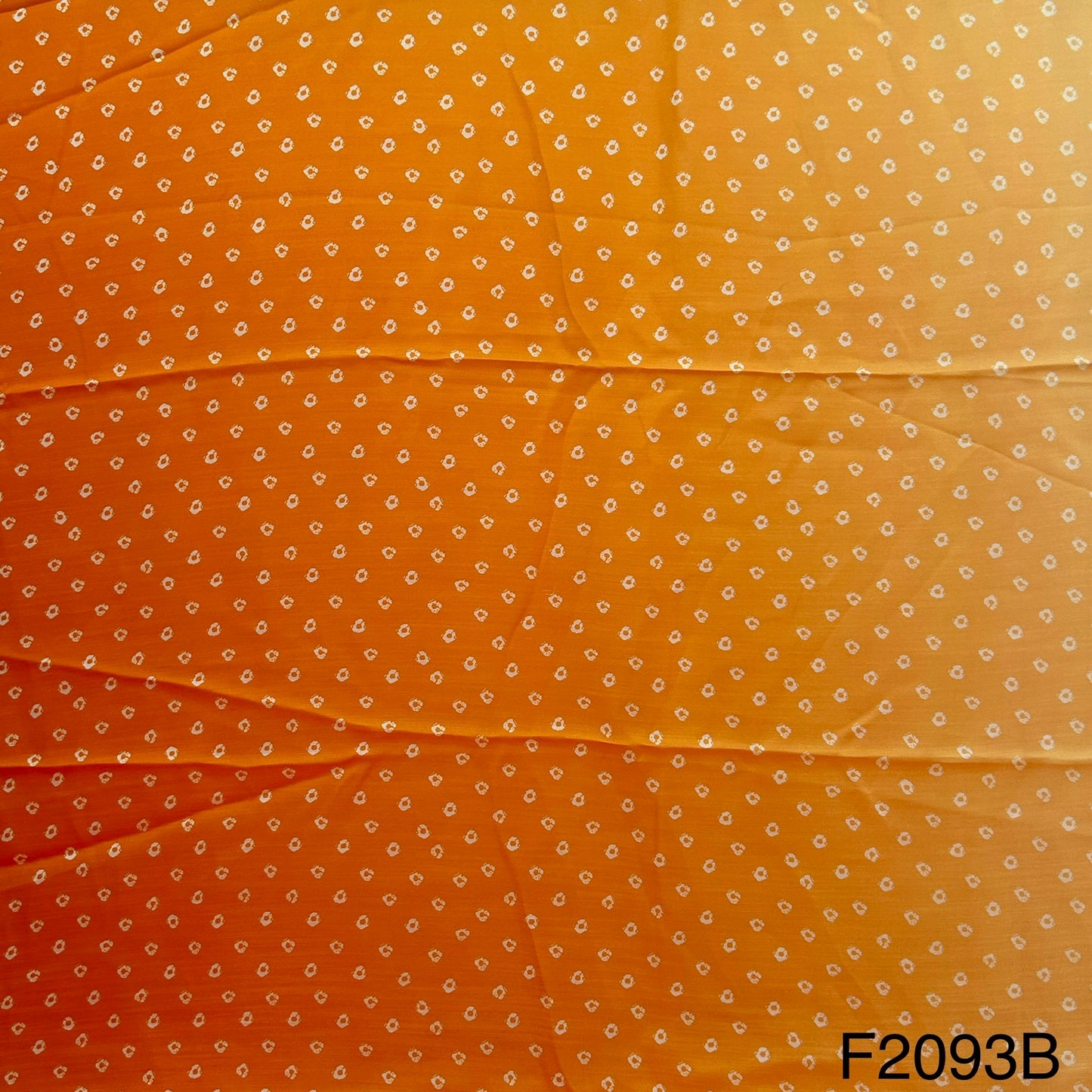 Printed Shaded Linen Silk Fabric-F2093