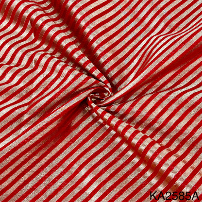 Banarasi Silk Brocade Fabric-KA2585