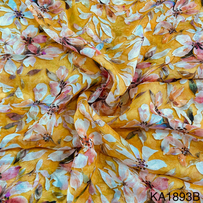 Printed Organza Fabric-KA1893