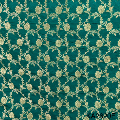 Banarasi Silk Brocade Fabric-KA2620