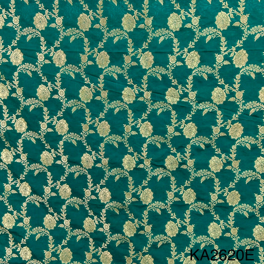 Banarasi Silk Brocade Fabric-KA2620