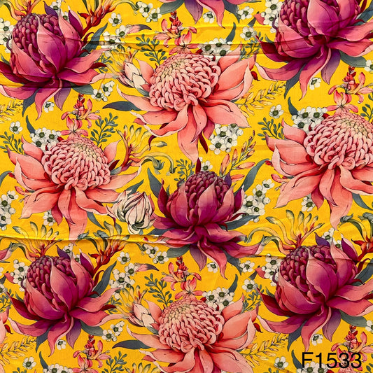 Printed Crepe F1533