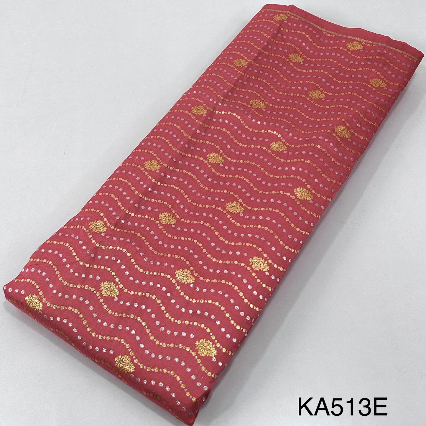 Silk Brocade Fabric-KA513