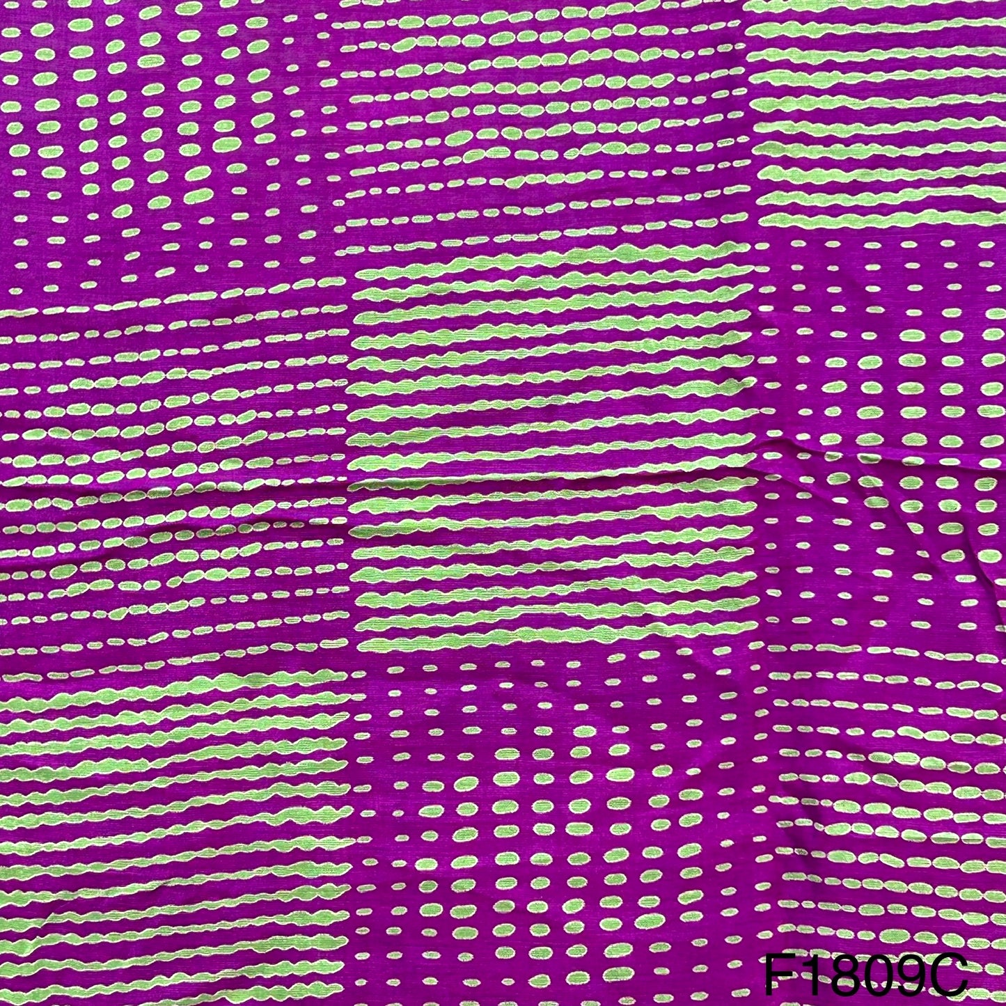 Printed Opara Silk Fabric-F1809