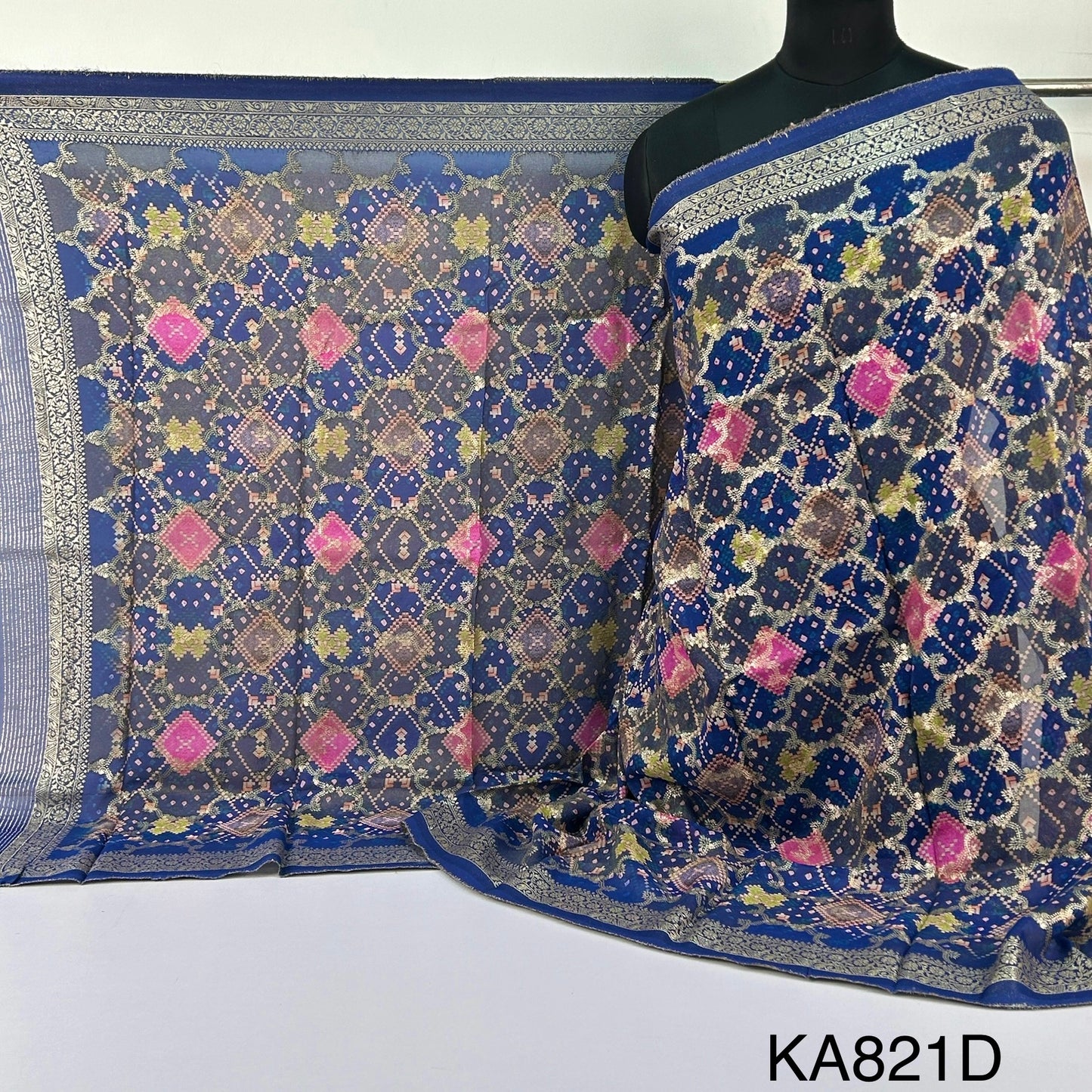 Banarasi Georgette Dupatta -D821