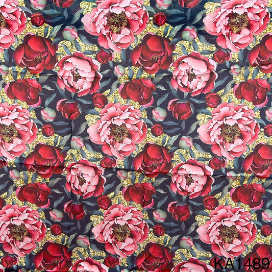 Printed Chinon fabric - KA1489