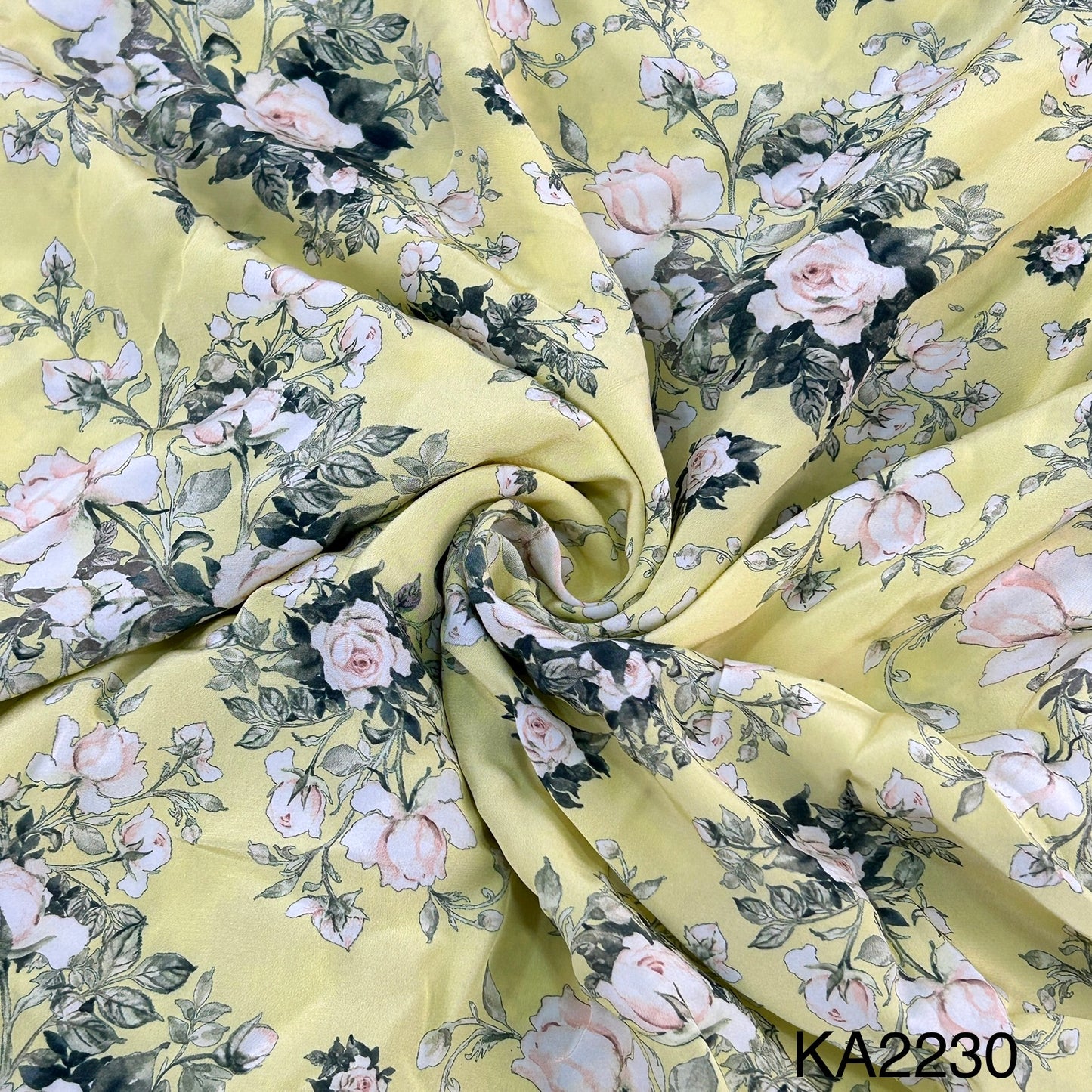Printed Viscose Crepe Fabric-KA2230