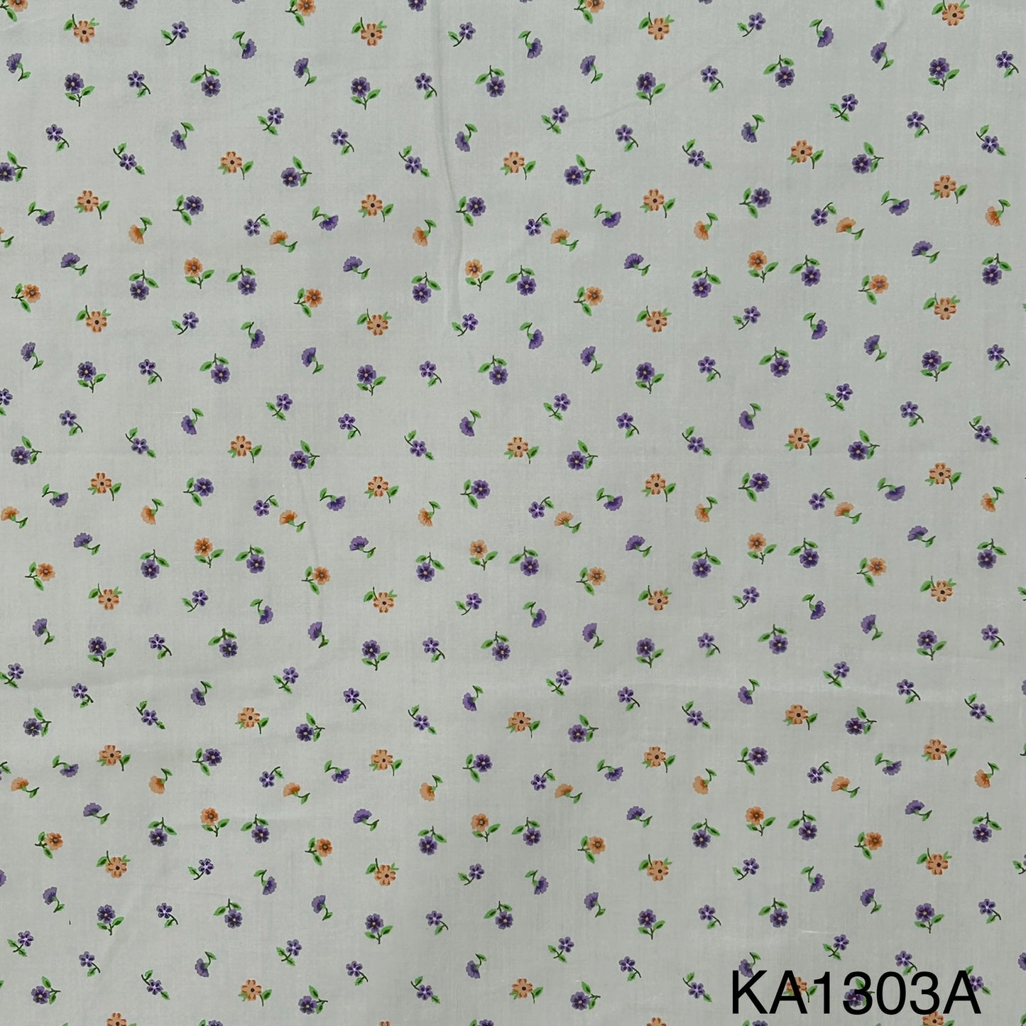 Floral Print Cotton Fabric-KA1303