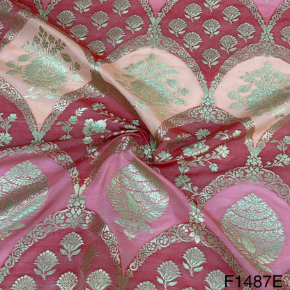 Banarasi Silk Brocade Fabric-F1487