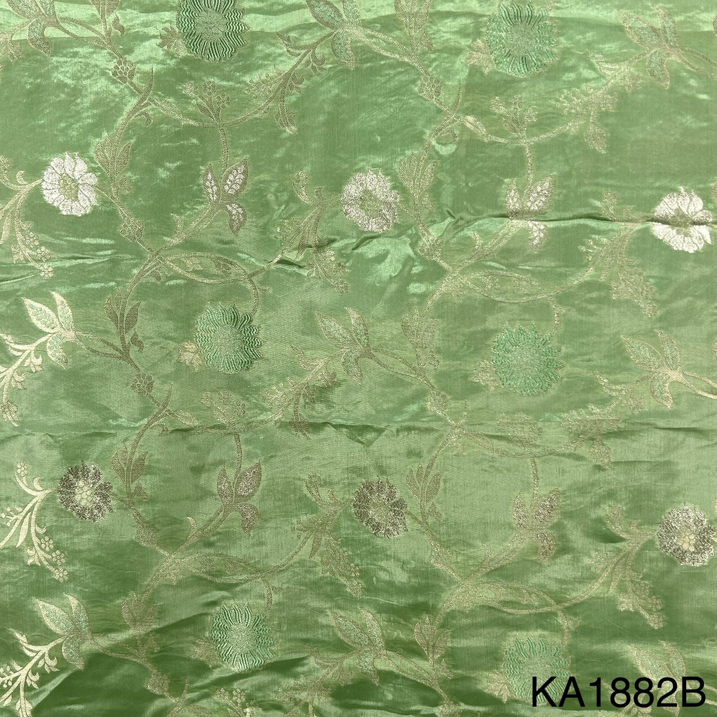 Silk Brocade Fabric-KA1882