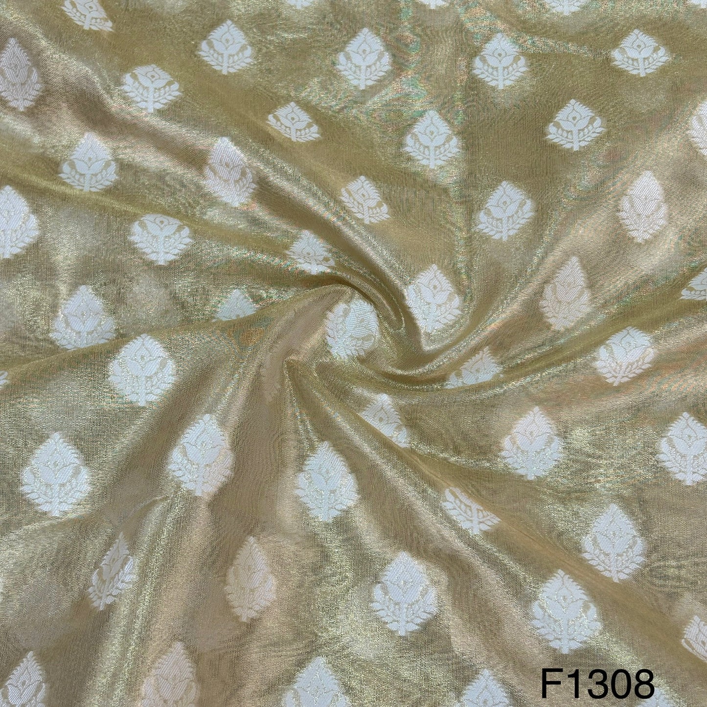 Banarasi Tissue Fabric-F1308