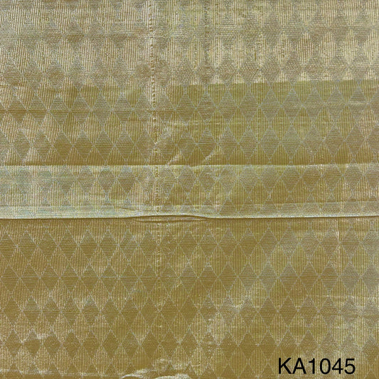 Zari Jaquard Tissue Fabric-KA1045