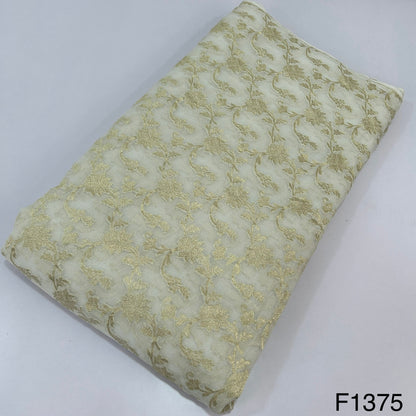 Dyeable Pure Banarasi Georgette Fabric-F1375