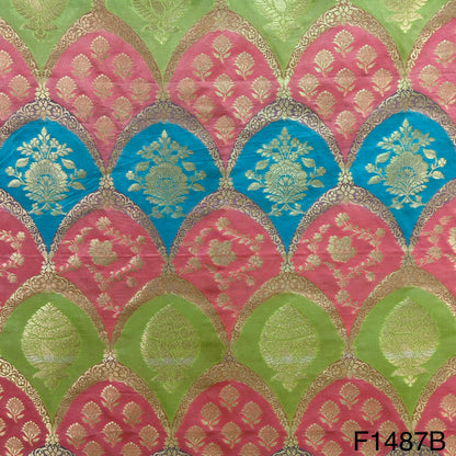 Banarasi Silk Brocade Fabric-F1487