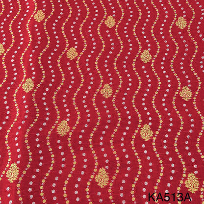 Silk Brocade Fabric-KA513