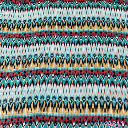 Printed Modal Satin Fabric-KA811