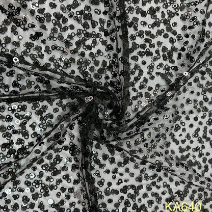 Sequins Net Fabric-KA640