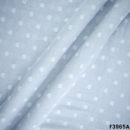 Self Dot Mul Cotton Fabric- F3965