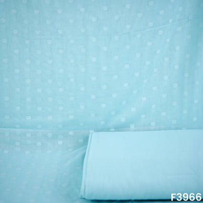 Self Dot Mul Cotton Fabric- F3966