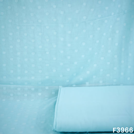 Self Dot Mul Cotton Fabric- F3966