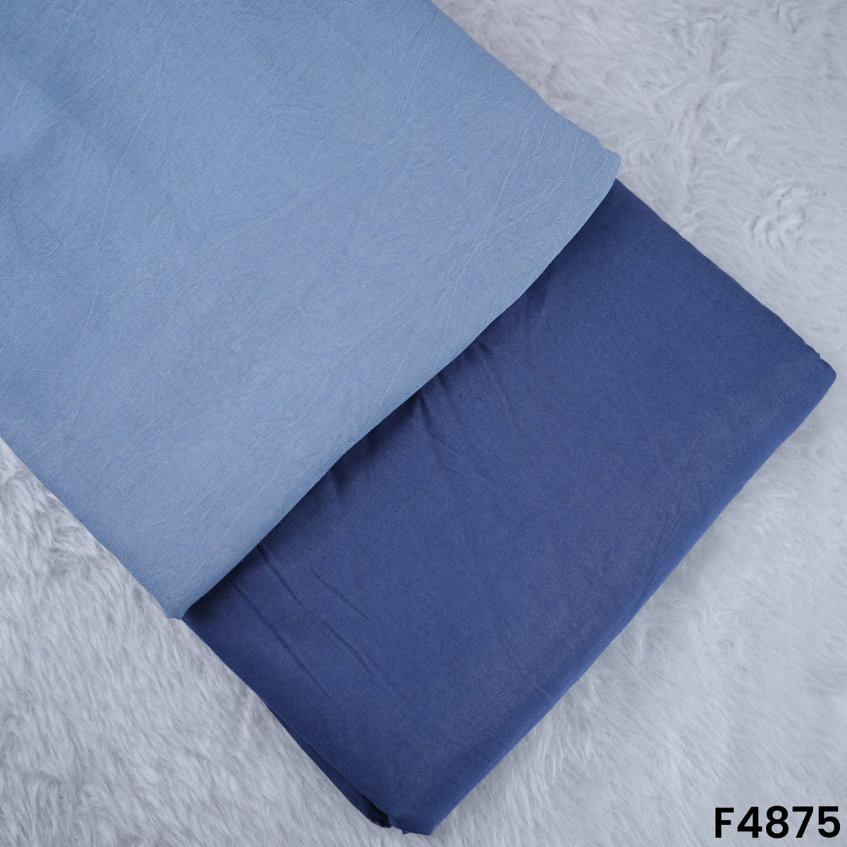 F4875 Plain Denim Cotton Fabric- F4875 – Fabricroot