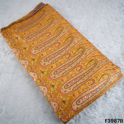 Self Jacquard Brocade Fabric- F3987