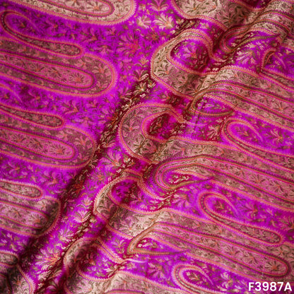 Self Jacquard Brocade Fabric- F3987