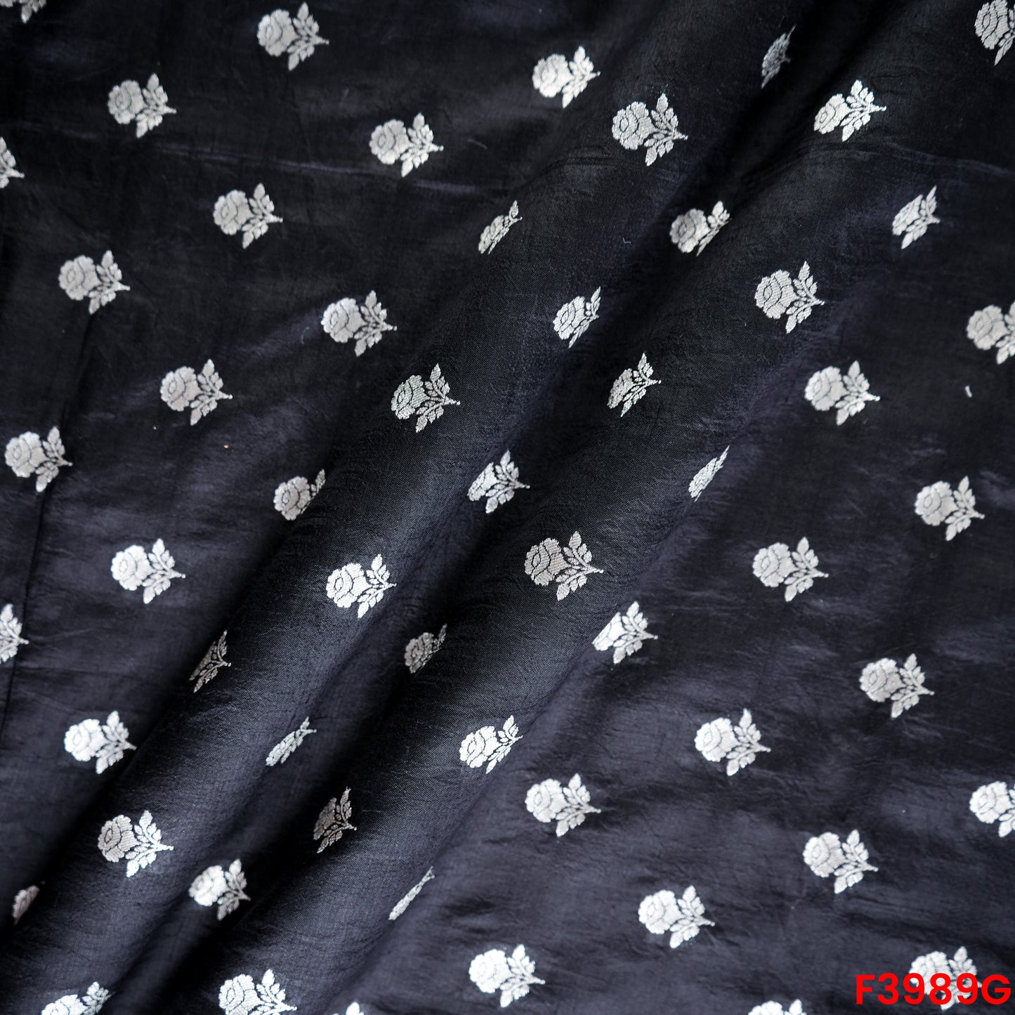 Banarasi Silk Brocade Fabric- F3989