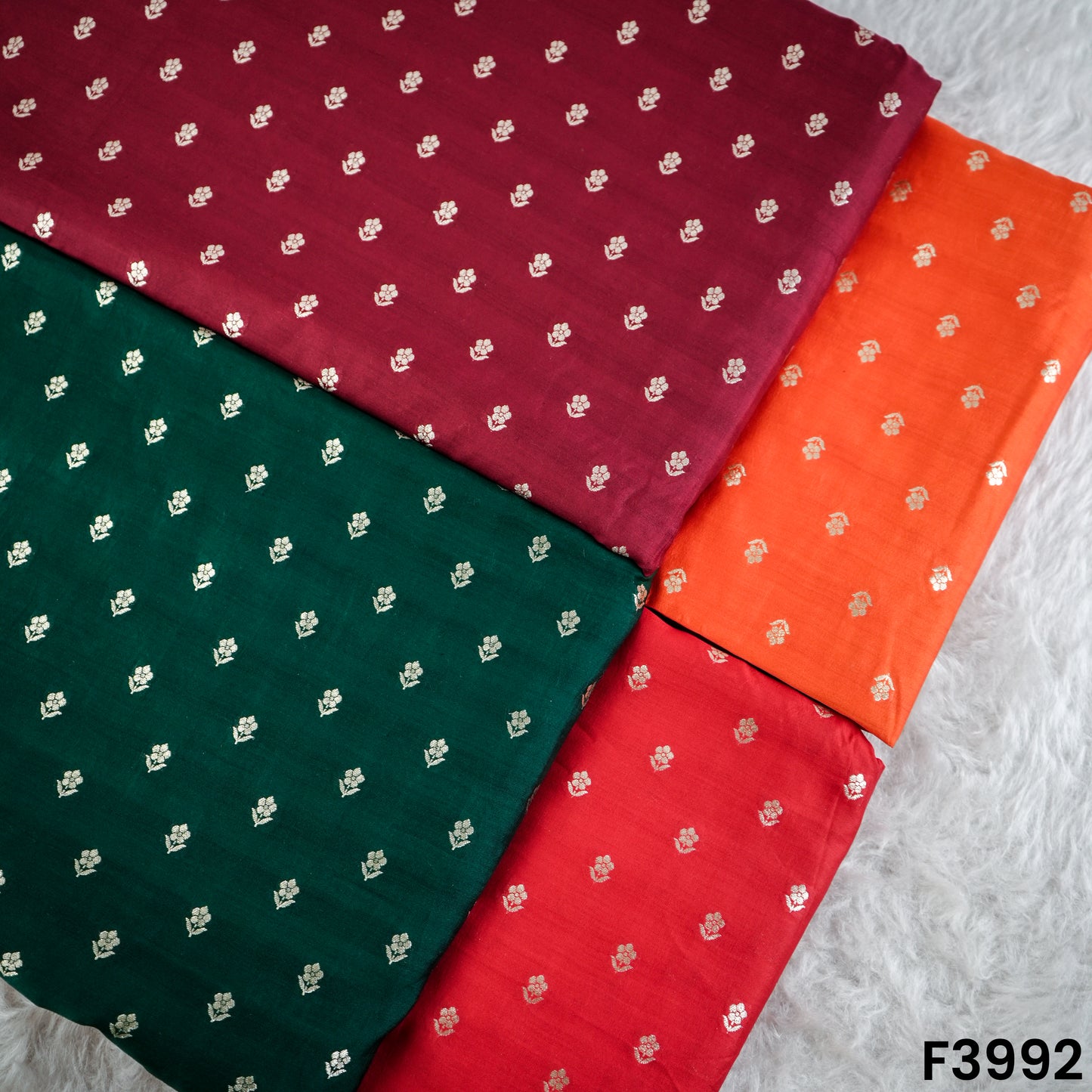 Banarasi Silk Brocade Fabric- F3992