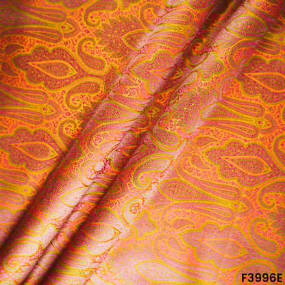 Jacquard Silk Brocade Fabric- F3996