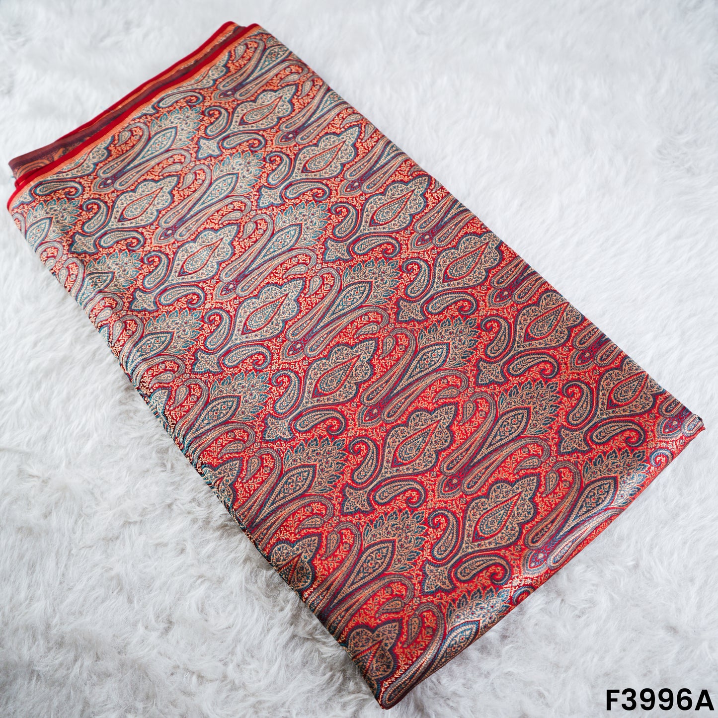 Jacquard Silk Brocade Fabric- F3996