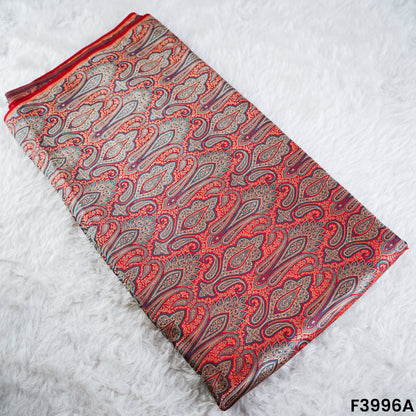 Jacquard Silk Brocade Fabric- F3996
