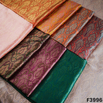 Jacquard Silk Brocade Fabric- F3996