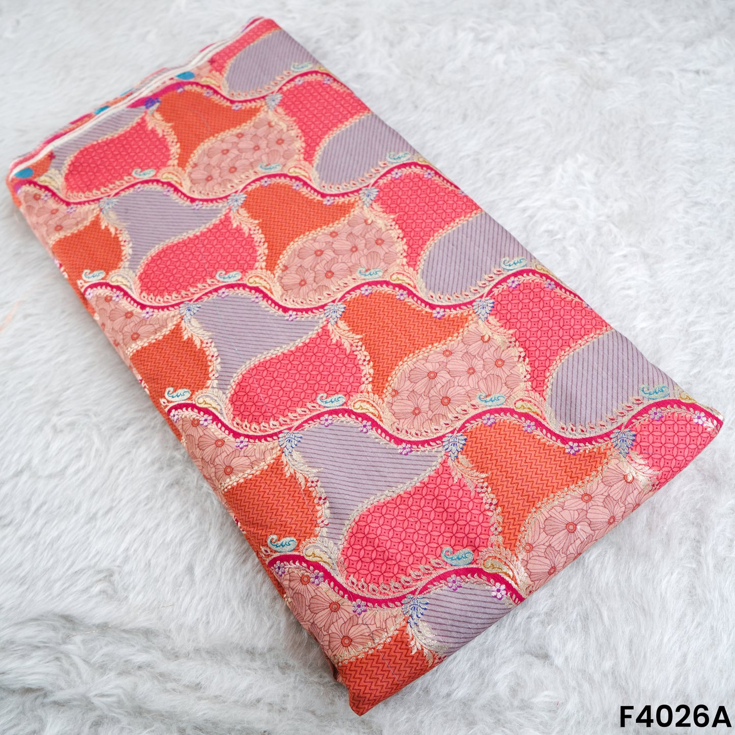 Pure Monga Silk Fabric- F4026