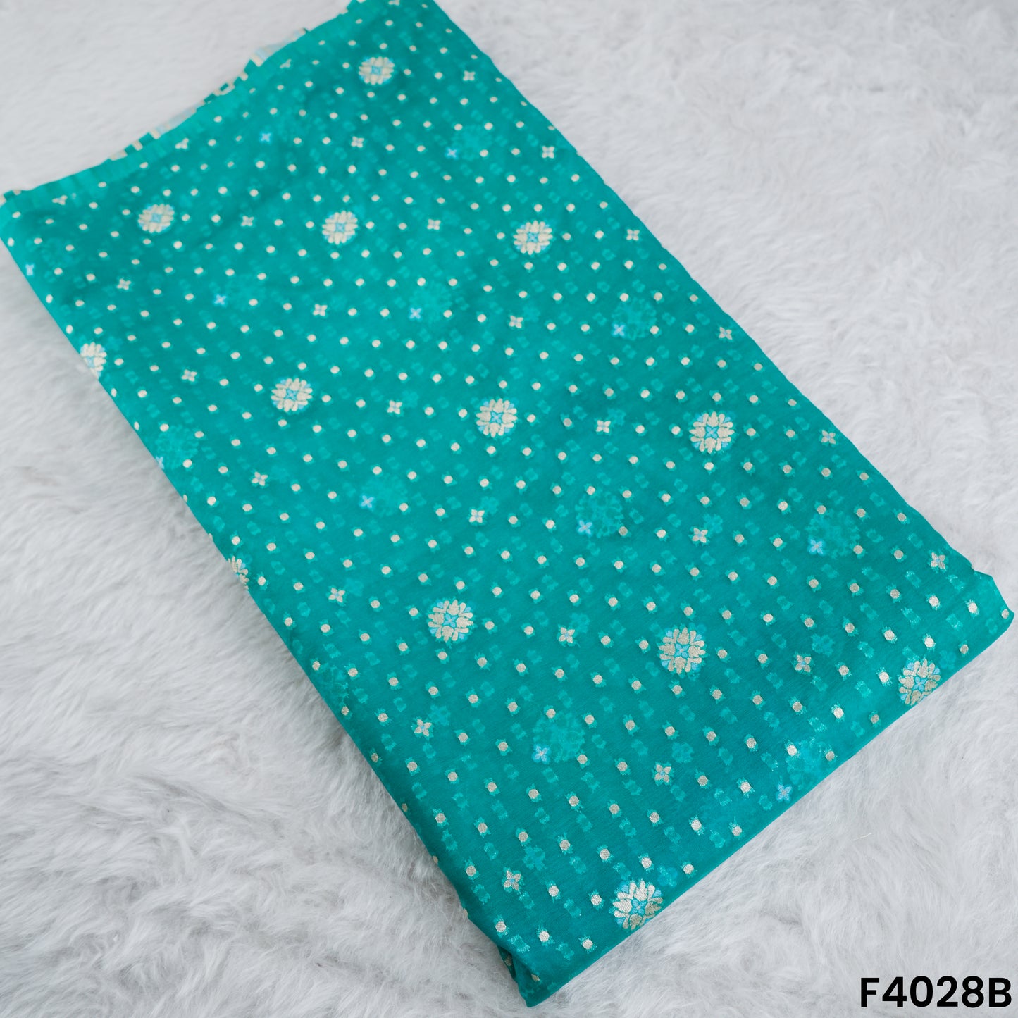 Banarasi Organza Fabric- F4028