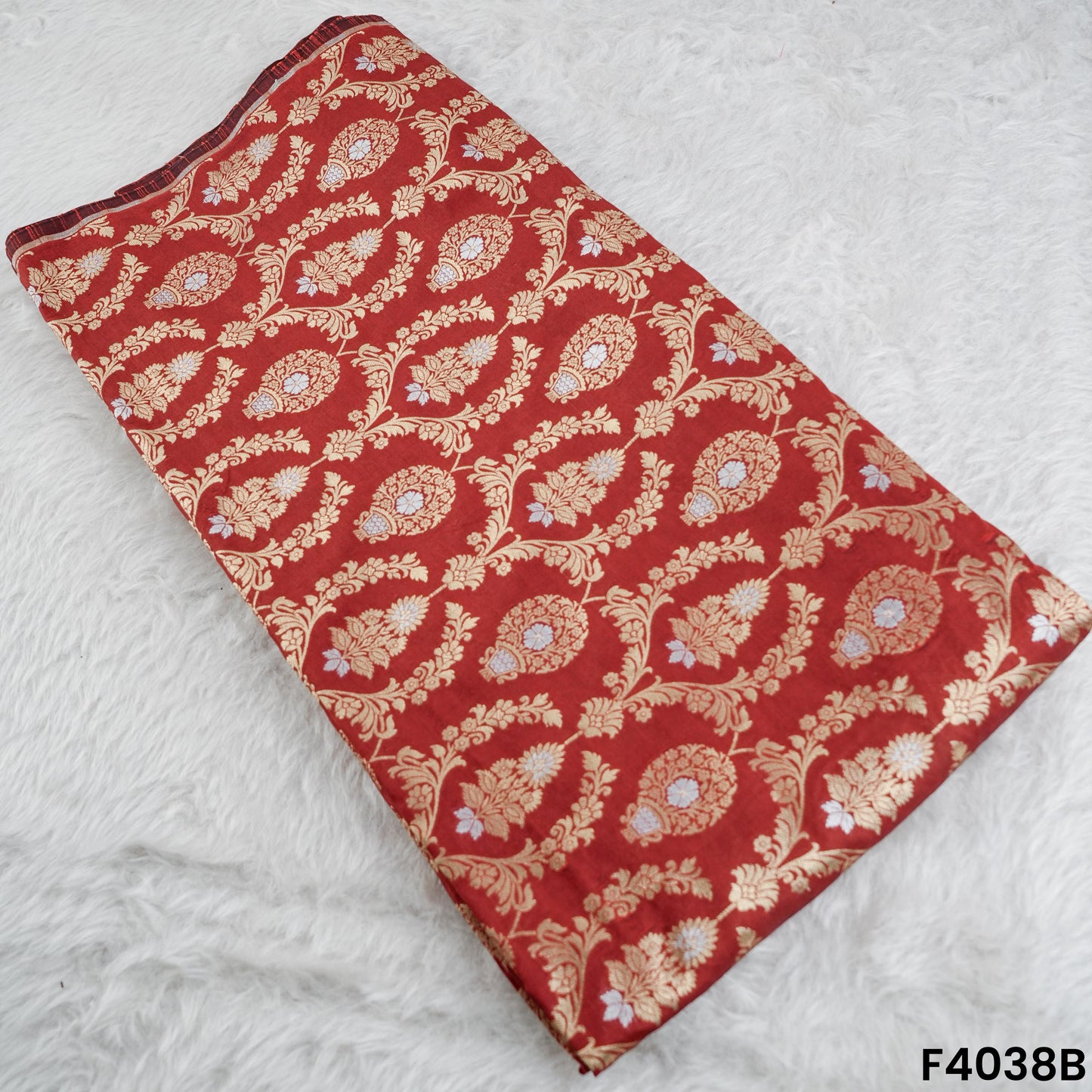 Banarasi Silk Fabric- F4038