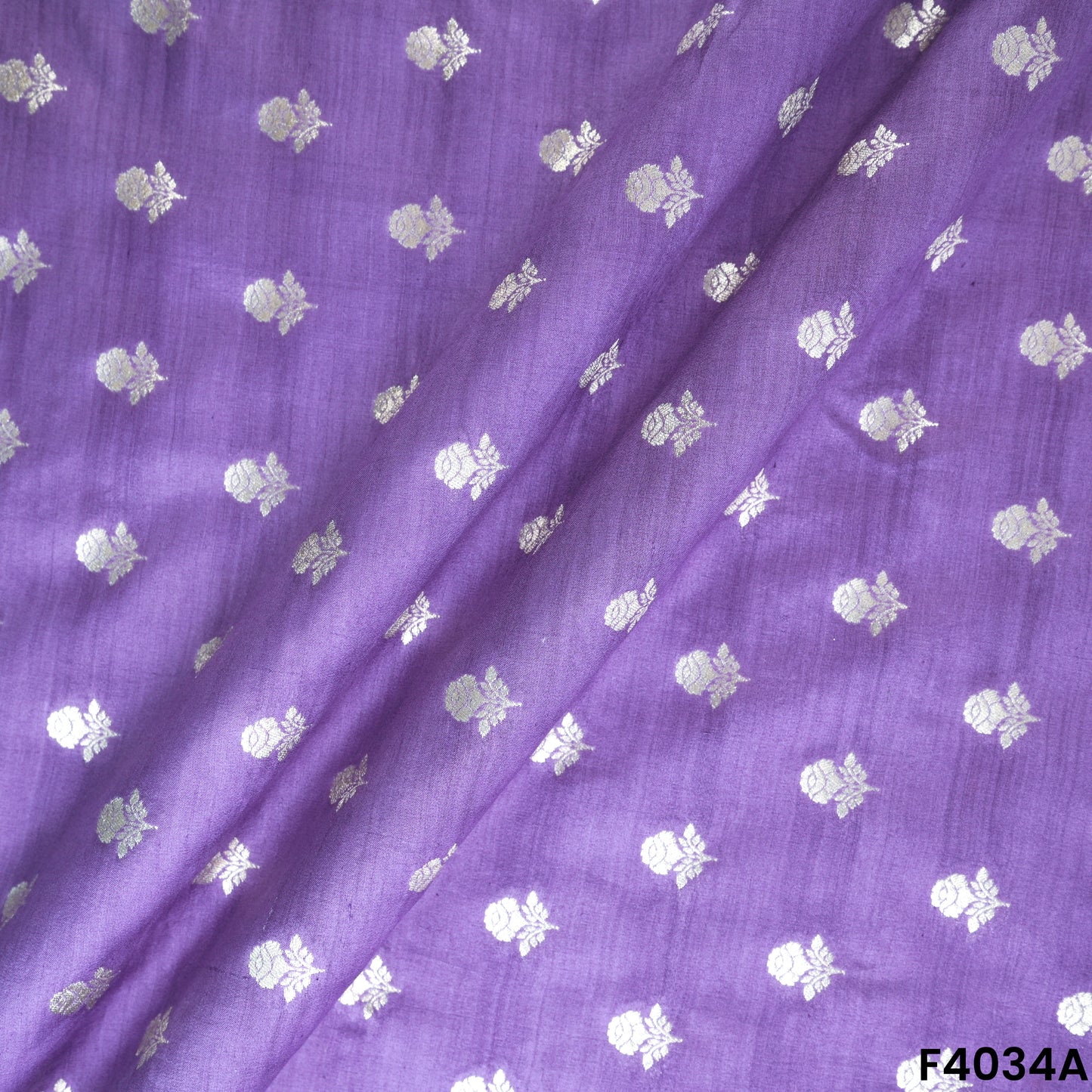 Pure Banarasi Silk Fabric- F4034