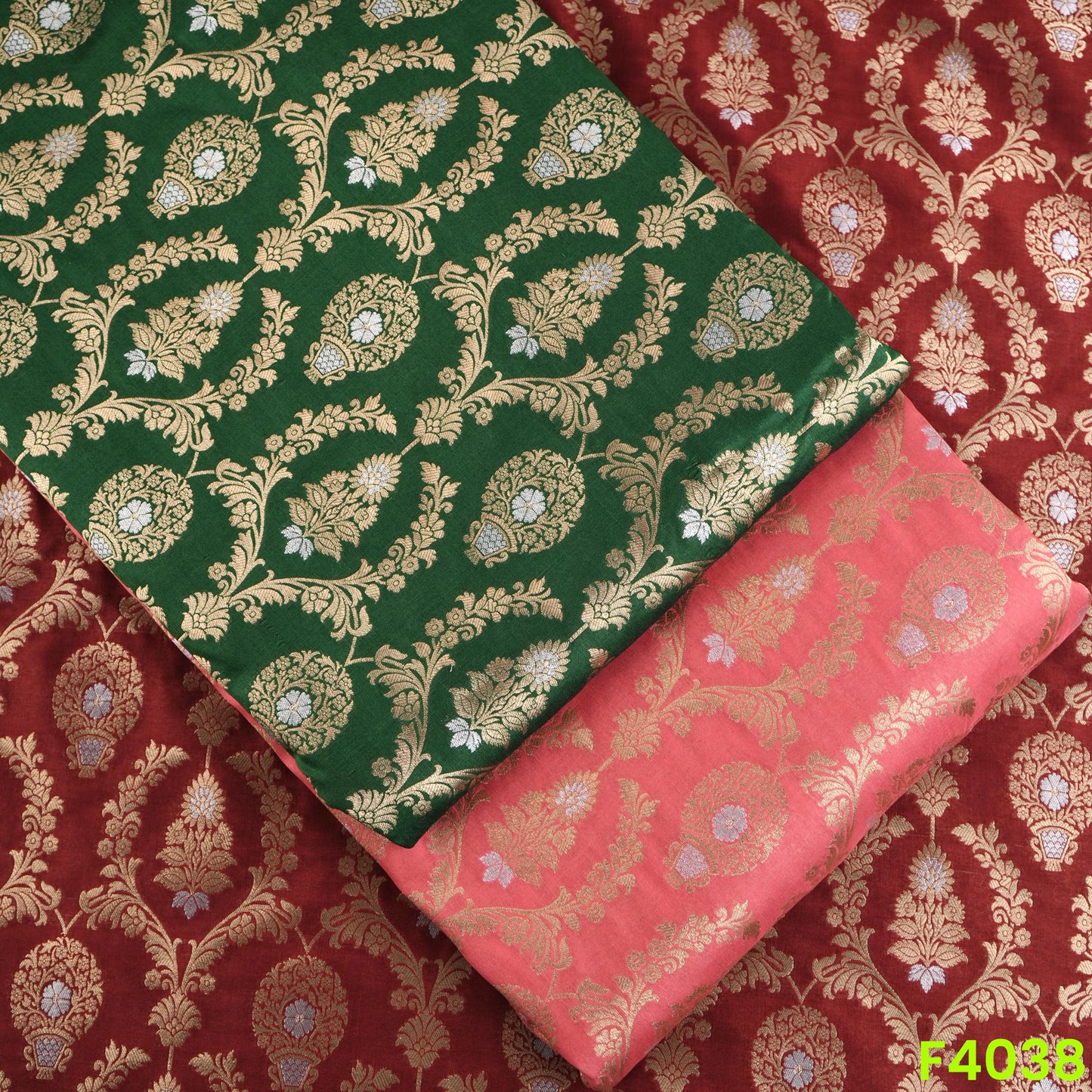 Banarasi Silk Fabric- F4038