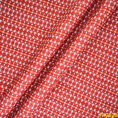 Digital Print Cambric Cotton Fabric- F4052