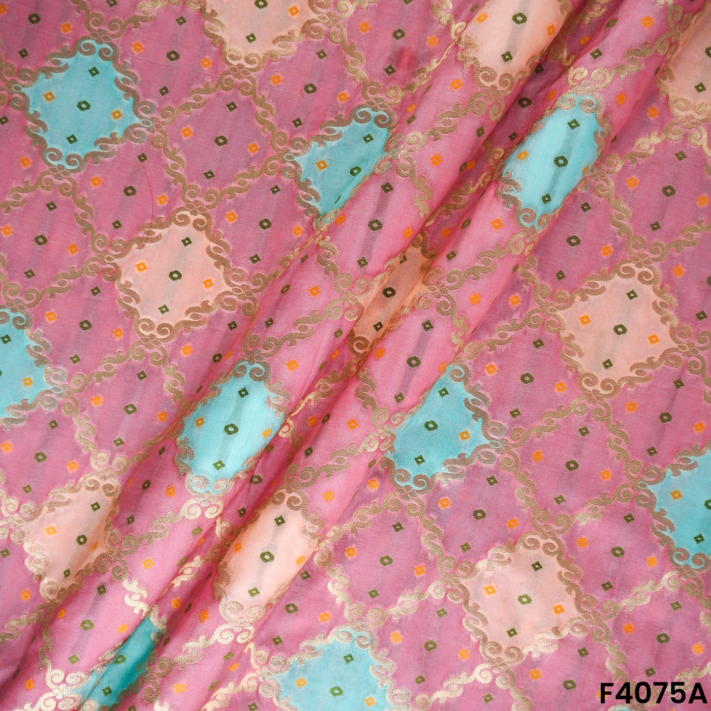 Banarasi Silk Fabric- F4075