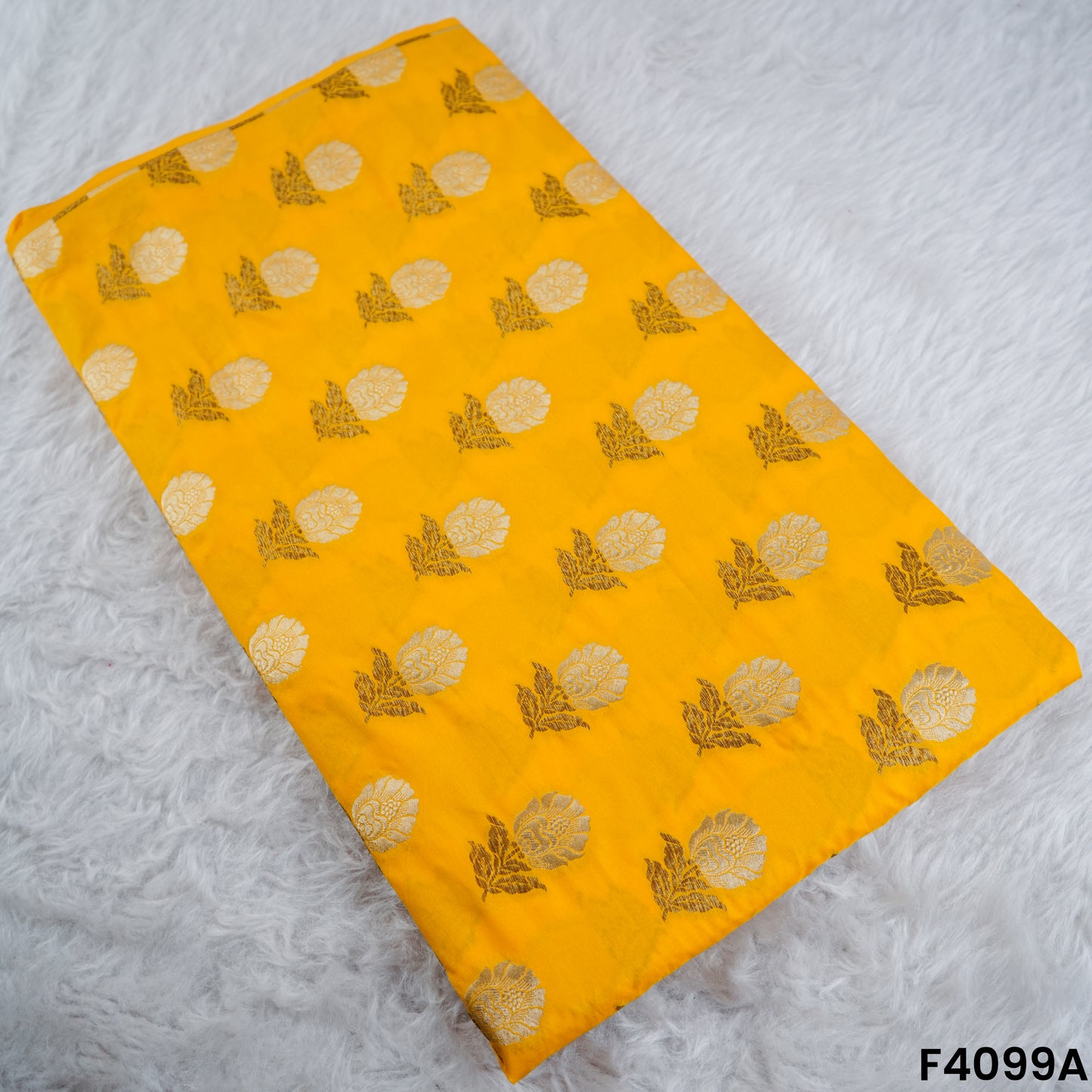 Banarasi Silk Brocade Fabric- F4099