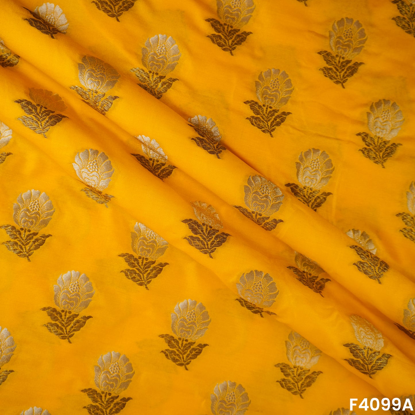 Banarasi Silk Brocade Fabric- F4099