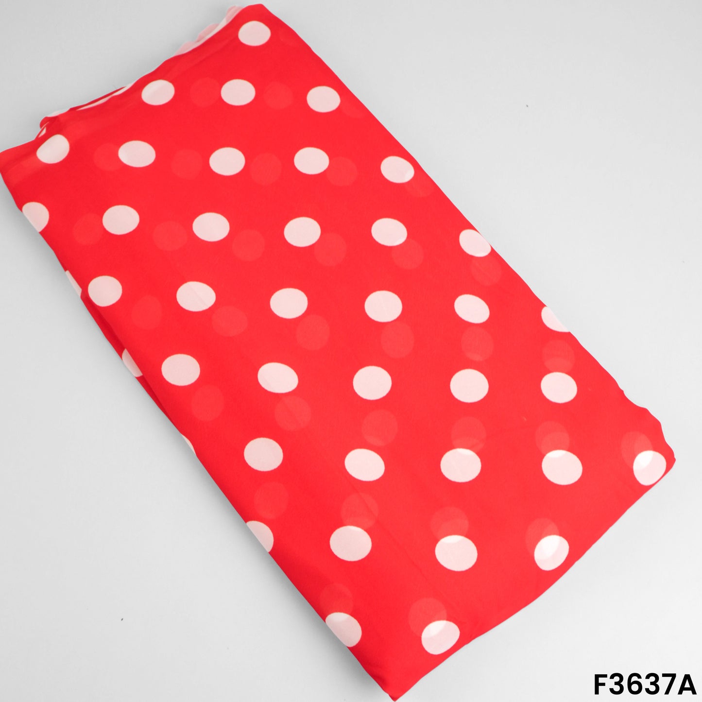 Polka Dot Georgette Fabric-F3637