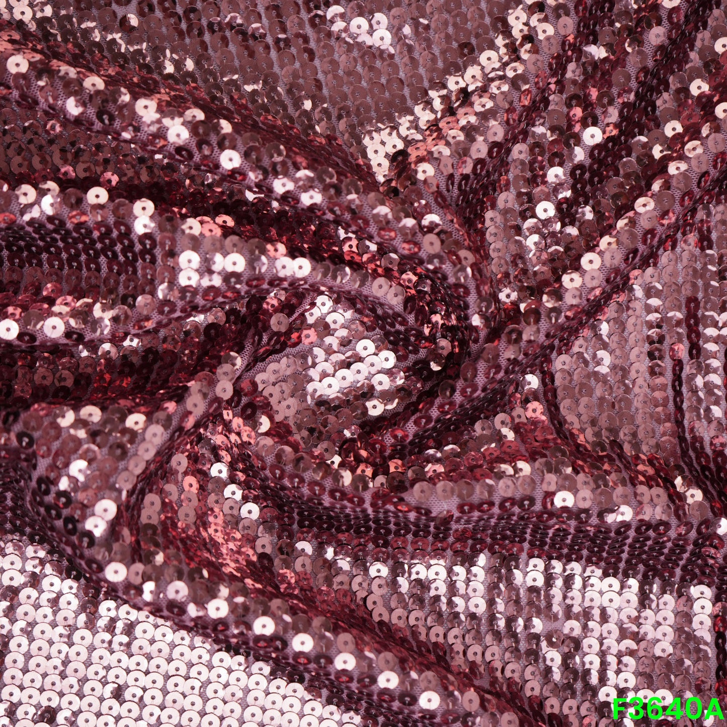 Sequins Lycra Net Fabric-F3640