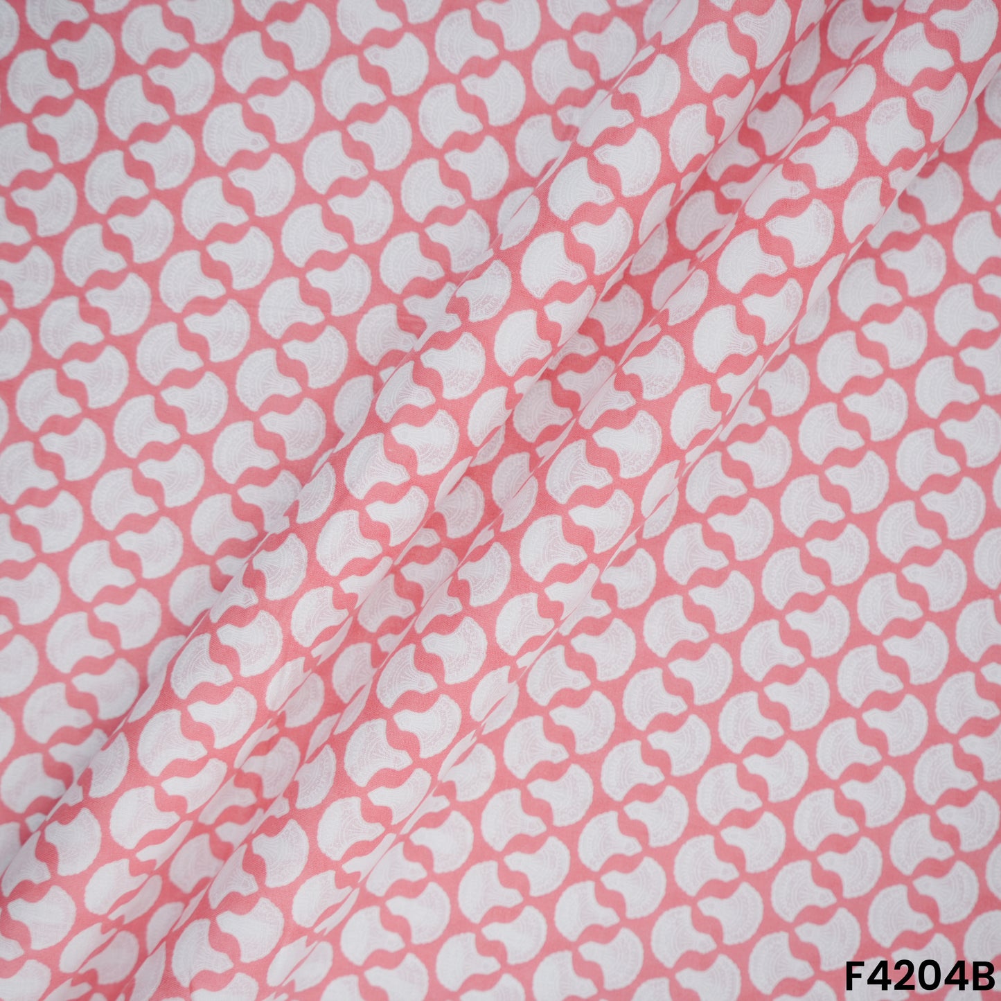 Floral Print Cambric Cotton Fabric- F4204