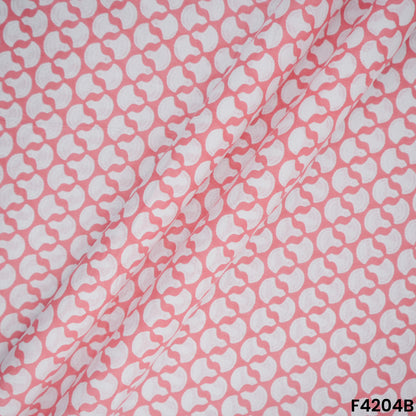 Floral Print Cambric Cotton Fabric- F4204