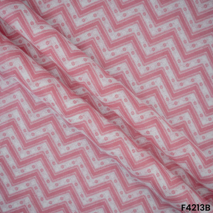 Block Print Cambric Cotton Fabric-F4213