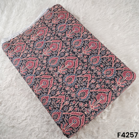 Printed Hakoba Cotton Fabric- F4257