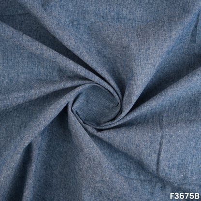 Plain Denim Cotton Fabric-F3675
