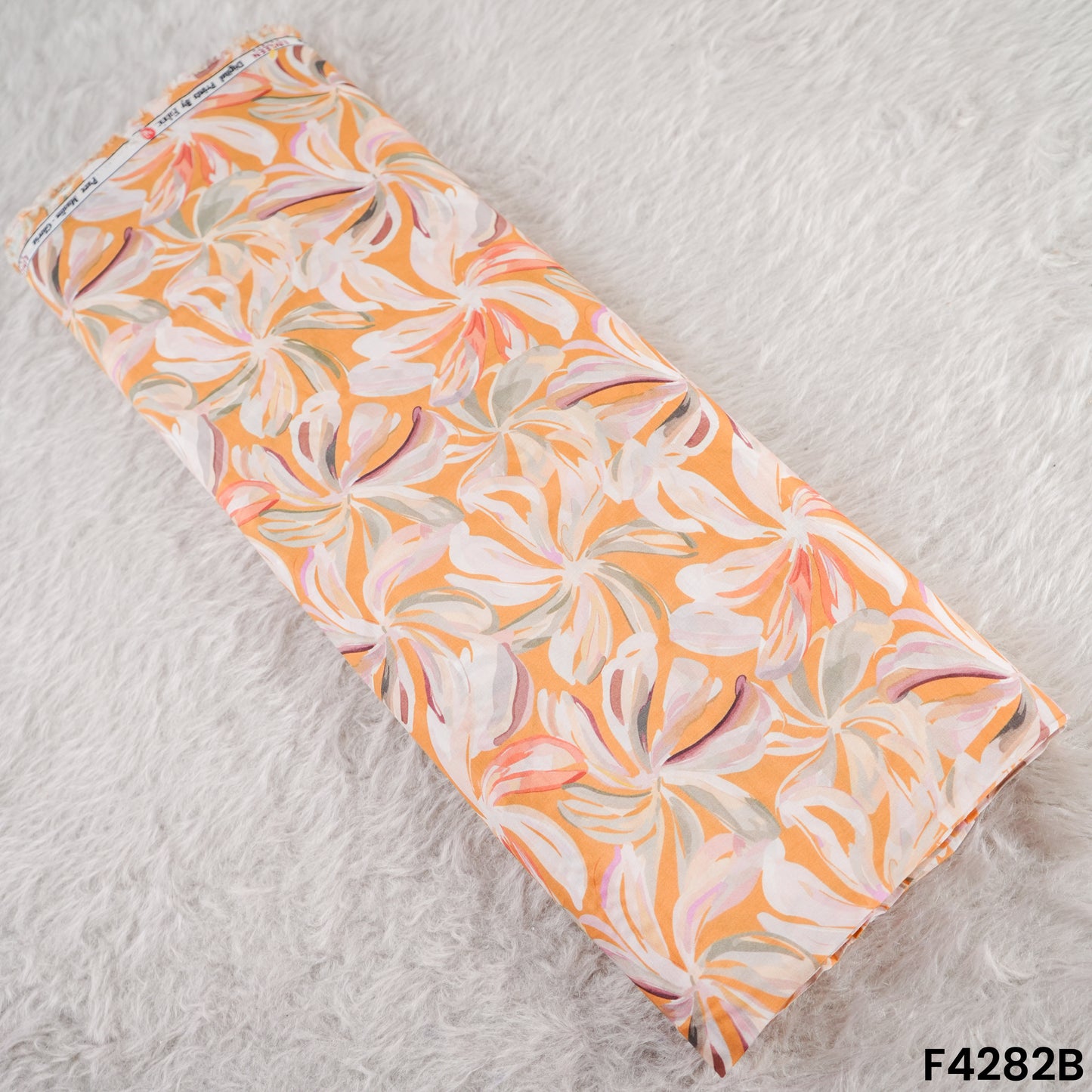 Digital Print Pure Muslin Fabric - F4282